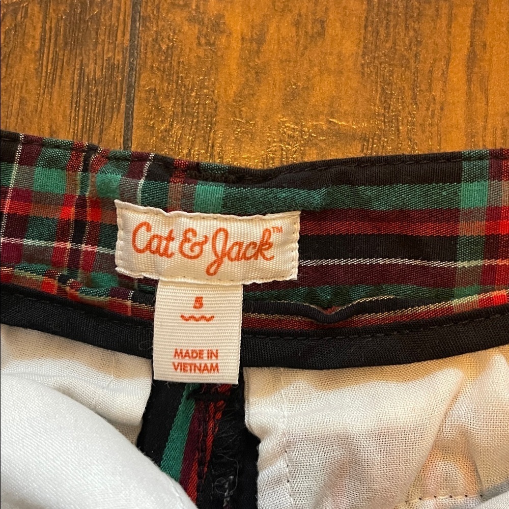 Cat & Jack Multicolor Plaid Suit Boys SZ 5 - Picture 8 of 11